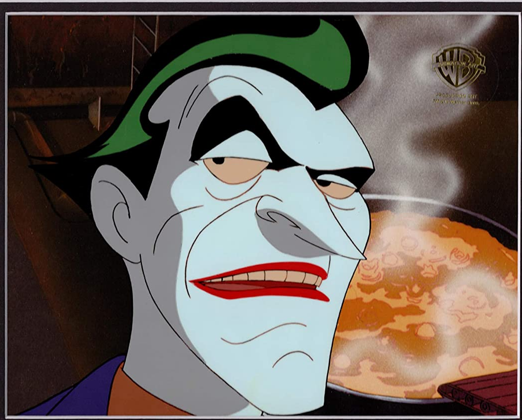 High Quality BTAS Joker Smirk Blank Meme Template