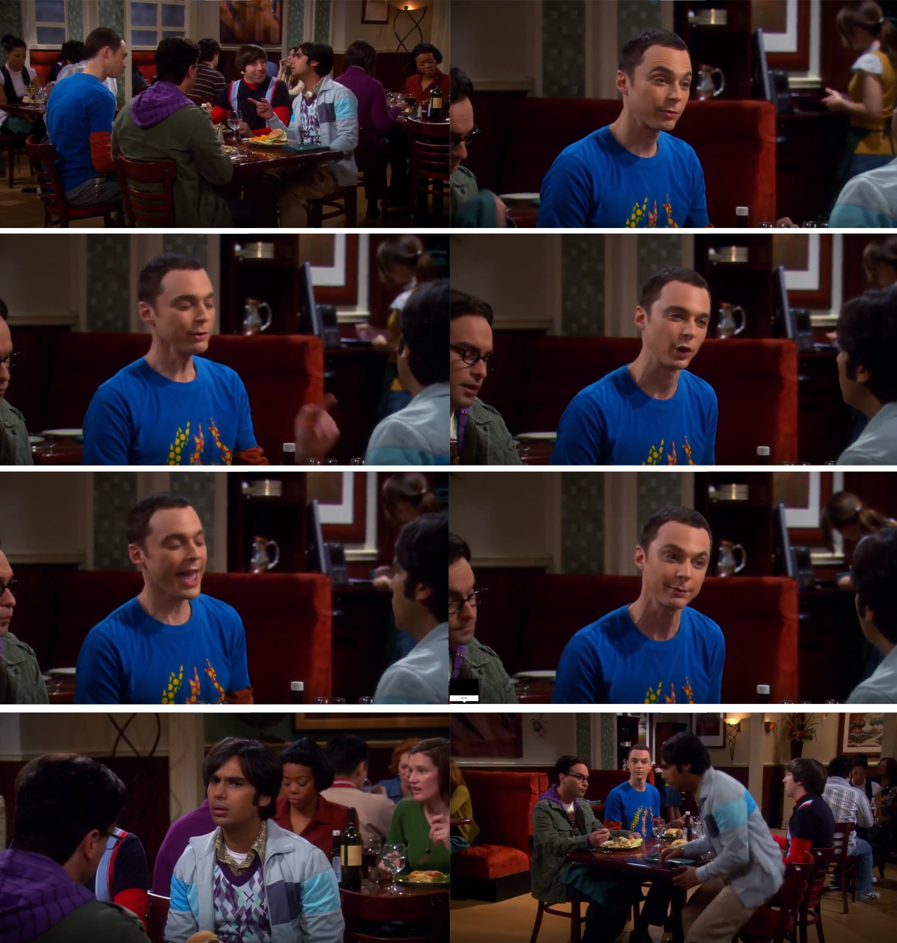 Sheldon over explaining Blank Meme Template