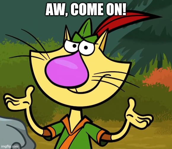 Confused Nature Cat 2 | AW, COME ON! | image tagged in confused nature cat 2 | made w/ Imgflip meme maker