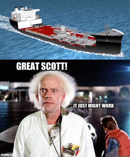 ▬▬  comment specific to comment about needing a CGI boat to capture the Jaws 19 shark | image tagged in classic movies,back to the future,jaws,movie quotes,reaction | made w/ Imgflip meme maker