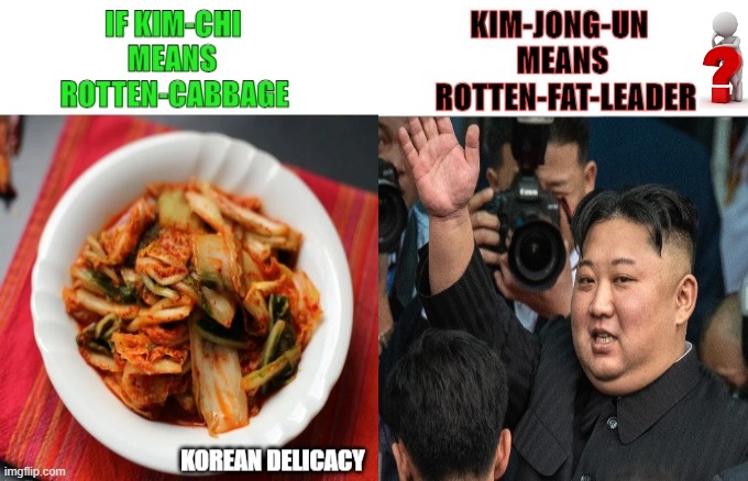 Idunno Korean but | image tagged in google translate,political humor,kim jong un | made w/ Imgflip meme maker