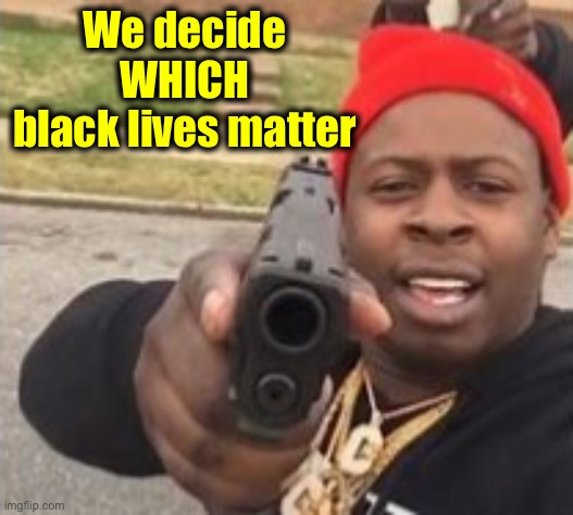 We decide
WHICH
black lives matter | made w/ Imgflip meme maker