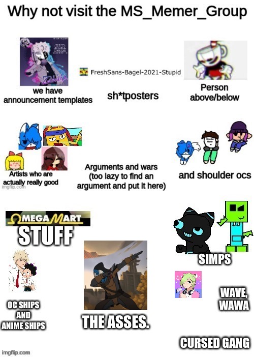 THE ASSES. | made w/ Imgflip meme maker