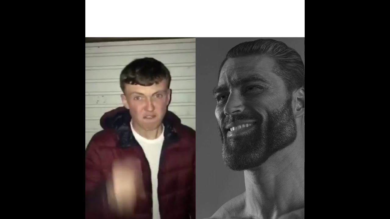 Chad Vs Average Fan Blank Template Imgflip