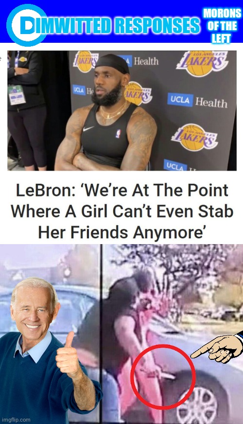The Midol Man Dimwitted Lebron | MORONS
OF THE
LEFT; IMWITTED RESPONSES | image tagged in blue square | made w/ Imgflip meme maker