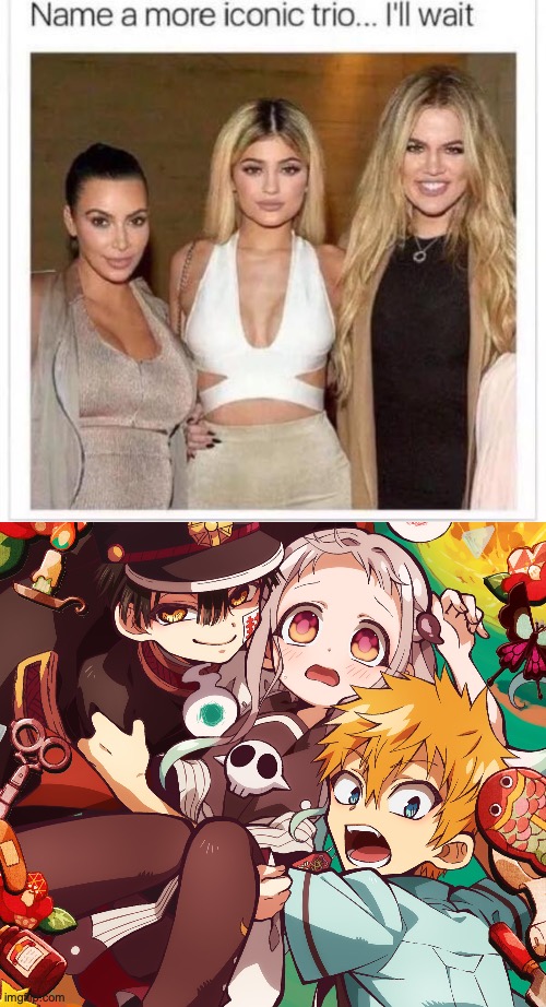 Who knows this anime? | image tagged in name a more iconic trio,shitpost,anime meme,good stuff | made w/ Imgflip meme maker