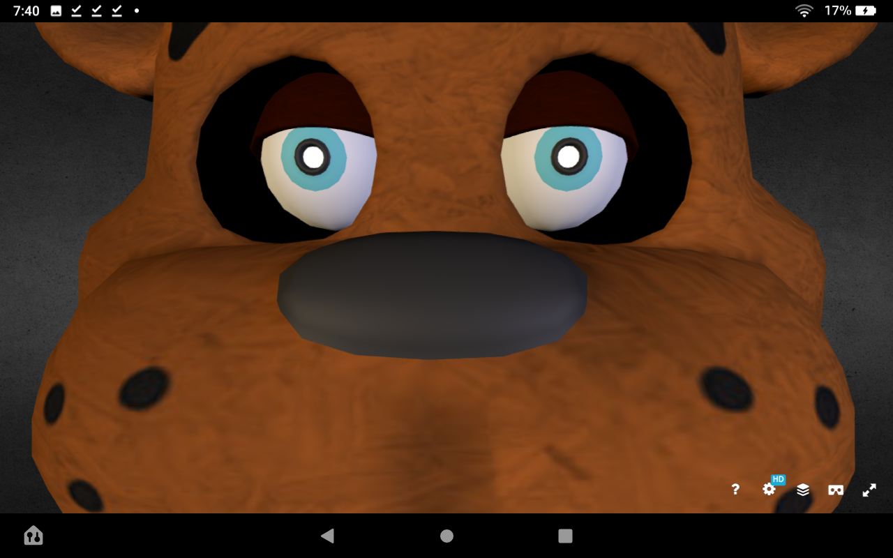 High Quality Freddy close up Blank Meme Template