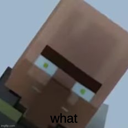 have a blursed villager | made w/ Imgflip meme maker