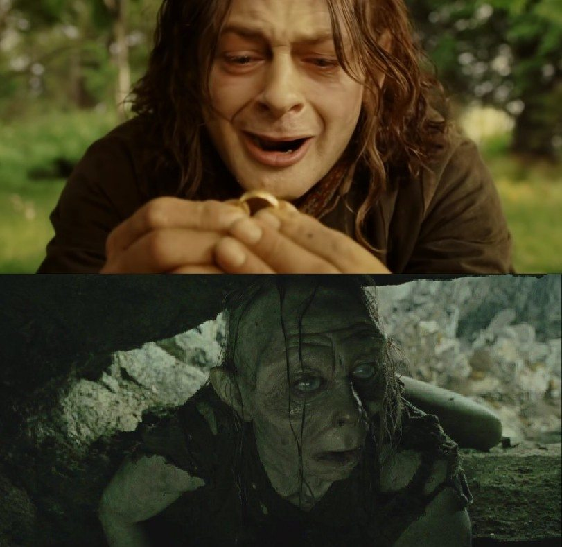 The one ring, not even once Blank Meme Template