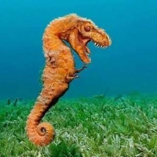 Dino sea Blank Meme Template