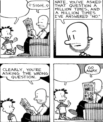 High Quality Big Nate Questions Blank Meme Template