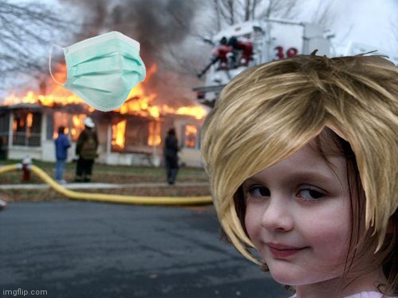 image tagged in disaster girl | made w/ Imgflip meme maker