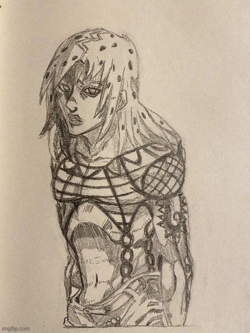 diavolo from jjba | made w/ Imgflip meme maker