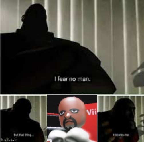 image tagged in tf2 heavy,wii | made w/ Imgflip meme maker