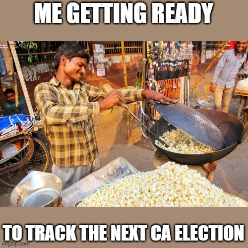 Bruce Jenner running as a woman, all the possible new "phobias" that will come out of this... it's gonna be GOOOOOD! | ME GETTING READY; TO TRACK THE NEXT CA ELECTION | made w/ Imgflip meme maker