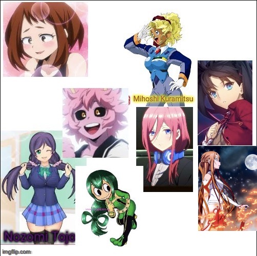 post your fav anime girl and say witch one it is in the comments | image tagged in anime,funny,cool | made w/ Imgflip meme maker