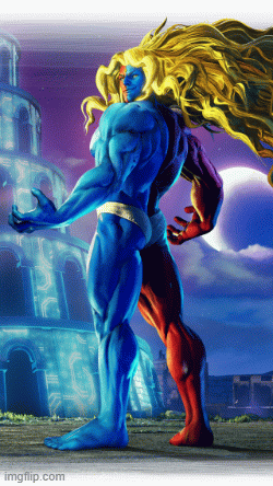 Gill | image tagged in street fighter 5,gill | made w/ Imgflip images-to-gif maker