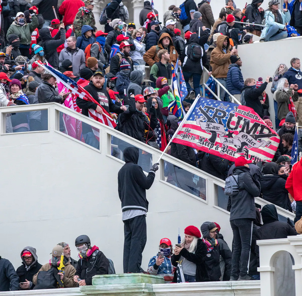 High Quality Capitol Riot Idiots Insurrectionist Trump Blank Meme Template