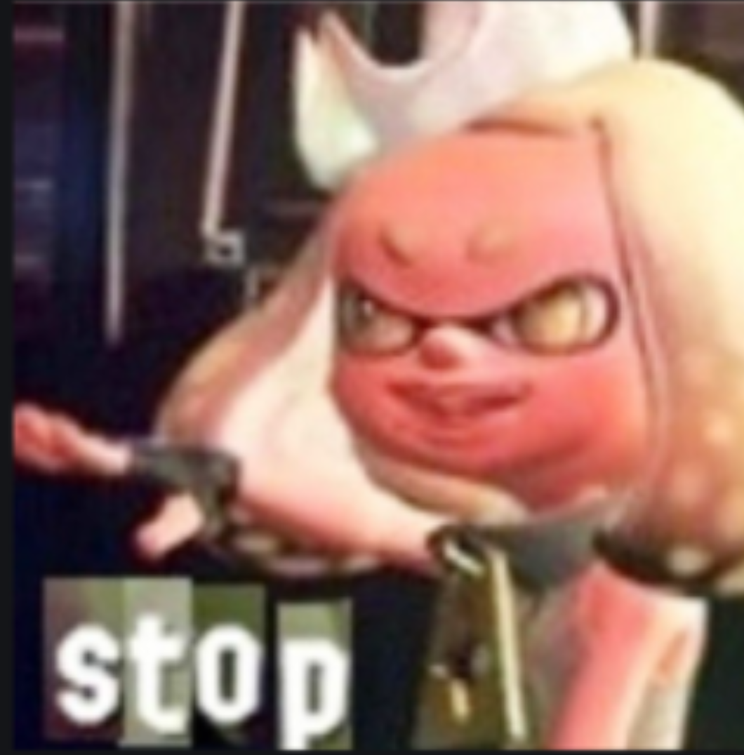 High Quality Pearl stop Blank Meme Template