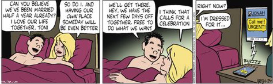 It’s so annoying when you get called when you want to celebrate. | image tagged in comics/cartoons,funny,not fun,celebration | made w/ Imgflip meme maker