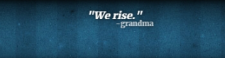 We rise Blank Meme Template