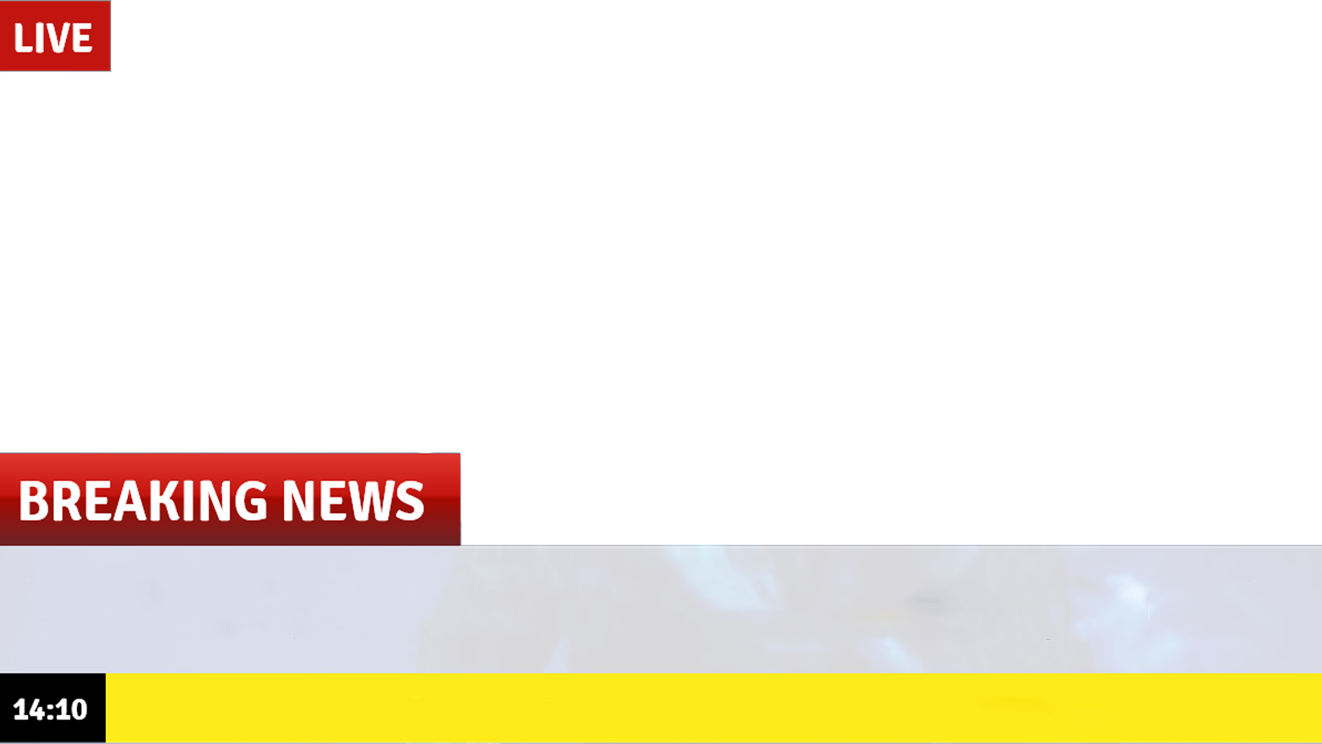 Breaking News template Blank Meme Template