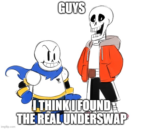 underswap papyrus and blueberry