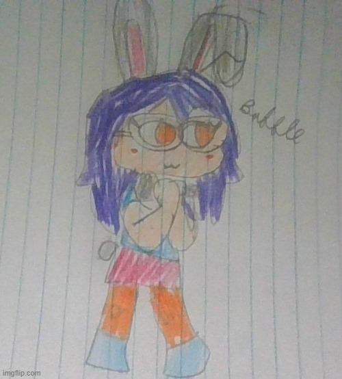 Ms Night Funkin: Me as Sky (If anyone alread has her then sorry) | made w/ Imgflip meme maker
