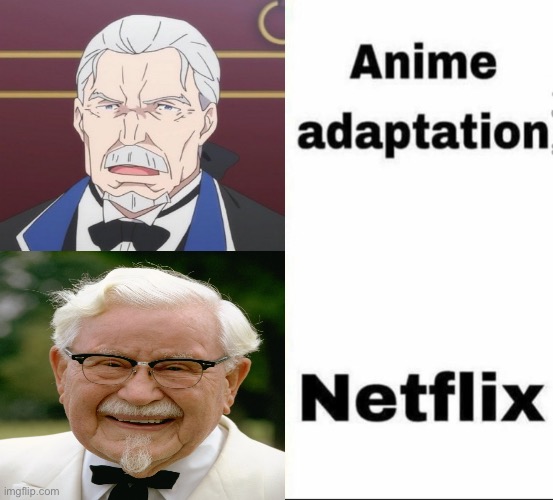 Anime adoptation | image tagged in anime meme | made w/ Imgflip meme maker