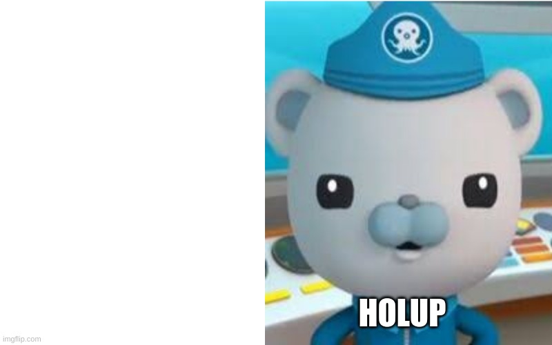 Octo Alert | HOLUP | image tagged in octo alert | made w/ Imgflip meme maker