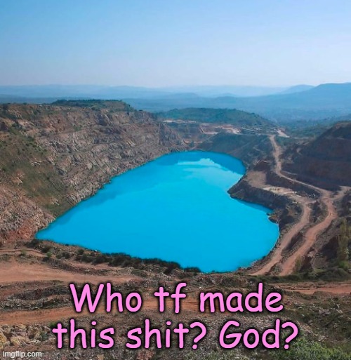 . | Who tf made this shit? God? | made w/ Imgflip meme maker