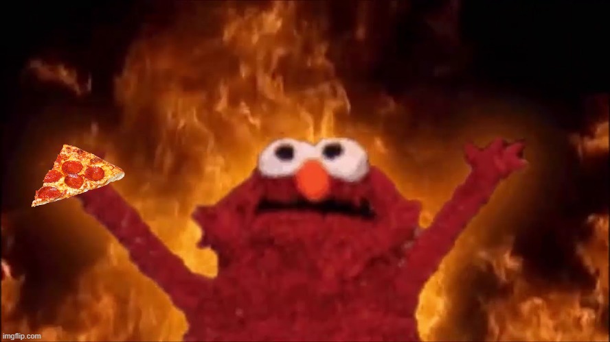 Fire Elmo | image tagged in fire elmo | made w/ Imgflip meme maker