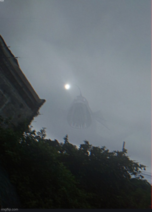 (part 2} After the Aircraft Sharks were fought off, the mantas left. Its supposed to be a no moon day. You see this | image tagged in thats no moon trevor edition | made w/ Imgflip meme maker