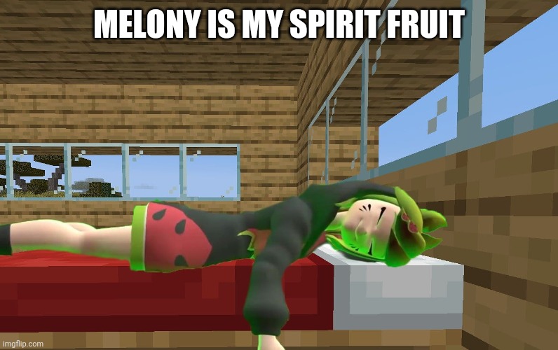 She's technically a watermelon | MELONY IS MY SPIRIT FRUIT | made w/ Imgflip meme maker