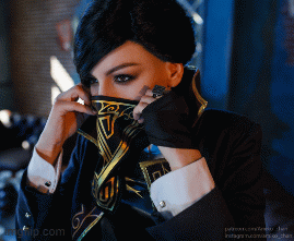 Emily Kaldwin | image tagged in angry,killer,dishonored 2,bethesda | made w/ Imgflip images-to-gif maker