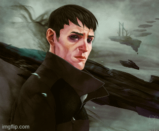 The Outsider | image tagged in outsider,dishonored/dishonored 2 | made w/ Imgflip images-to-gif maker