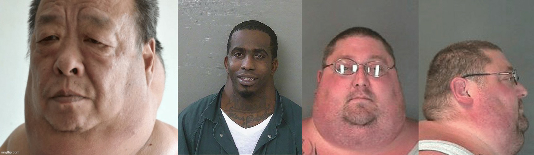 High Quality Thick neck people Blank Meme Template