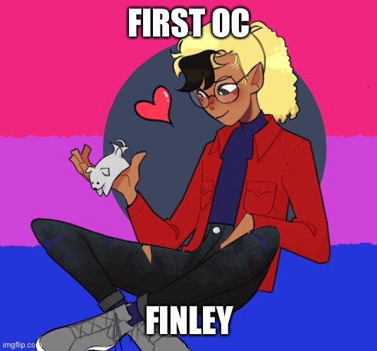 Anyone wanna rp with Finley? | FIRST OC; FINLEY | image tagged in roleplaying | made w/ Imgflip meme maker