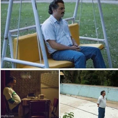 ;-; | image tagged in narcos bored meme | made w/ Imgflip meme maker