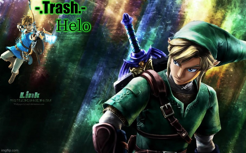 Trash Announcement 1 | Helo | image tagged in trash announcement 1 | made w/ Imgflip meme maker