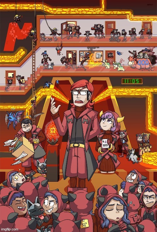 By far the coolest Team Magma fanart I've ever seen. What's your favorite part of this drawing? | made w/ Imgflip meme maker