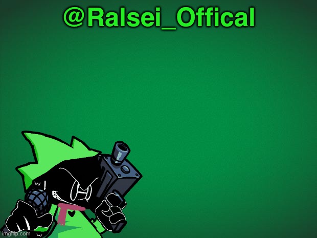 Ralsei_Offical Announcement Template Blank Meme Template