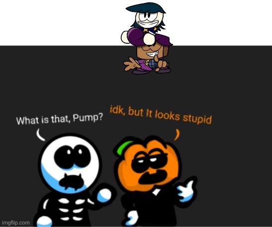 Pump And Skid Met There Human Au | image tagged in skid and pump looking up | made w/ Imgflip meme maker