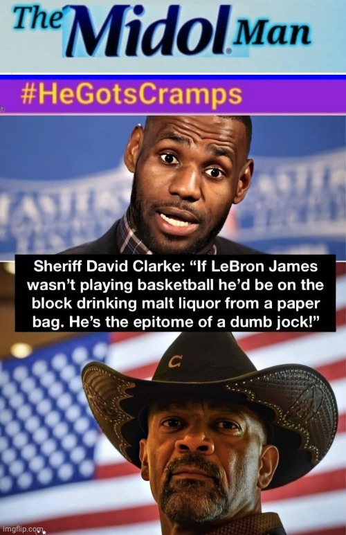 The Midol Man blows | image tagged in lebron james | made w/ Imgflip meme maker