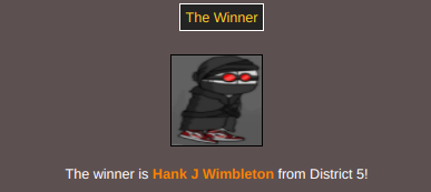 High Quality The Winner is Hank J Wimbleton! Blank Meme Template