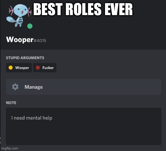 BEST ROLES EVER | made w/ Imgflip meme maker