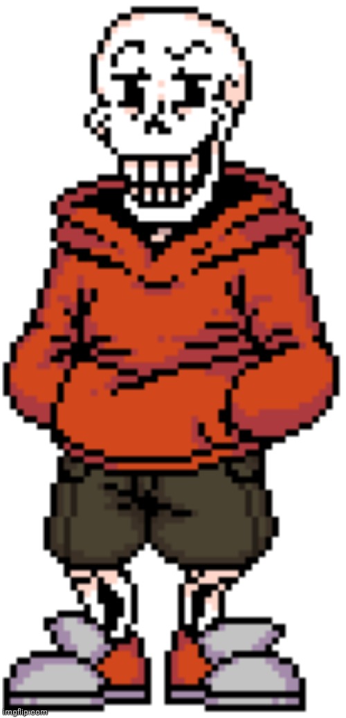 Underswap Papyrus | image tagged in underswap papyrus | made w/ Imgflip meme maker