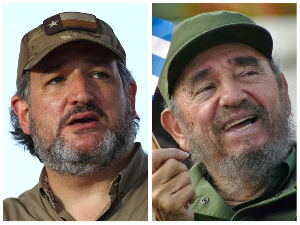 Ted Cruz Fidel Castro Blank Meme Template