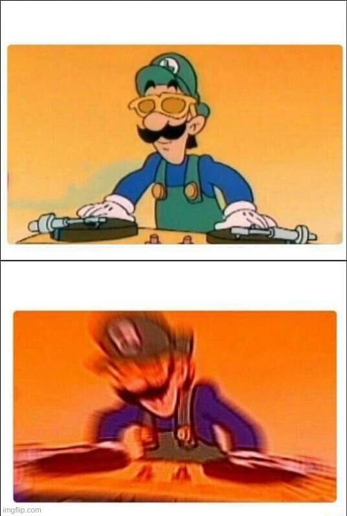 Luigi DJ | image tagged in luigi dj | made w/ Imgflip meme maker