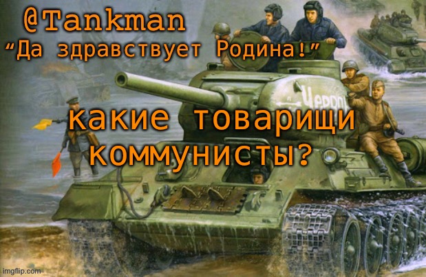are there? | какие товарищи коммунисты? | image tagged in tankman announcement | made w/ Imgflip meme maker